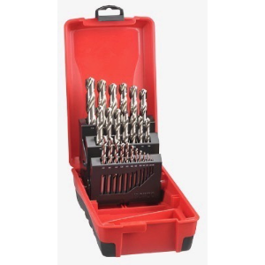 Metric Delta Point Bright Finish HSS Drill Set