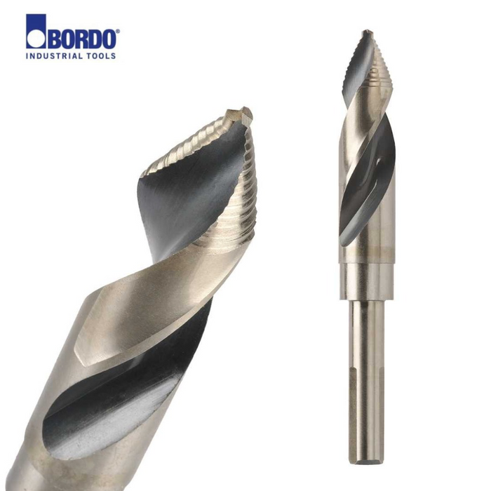 Metric HSS-Co5 (Cobalt) 1/2” Reduced Shank Step Tip Drill