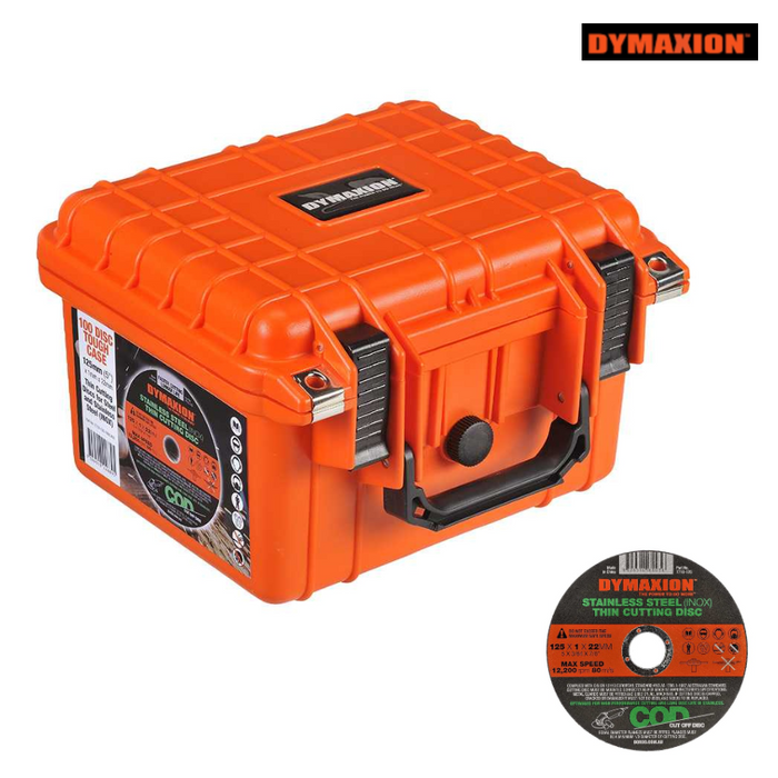 125mm Stainless Steel (INOX) Thin Cutting Disc - 100 Piece Tough Case